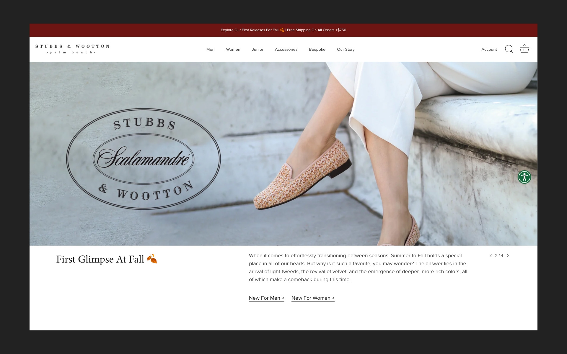 Stubbs & Wootton website home page